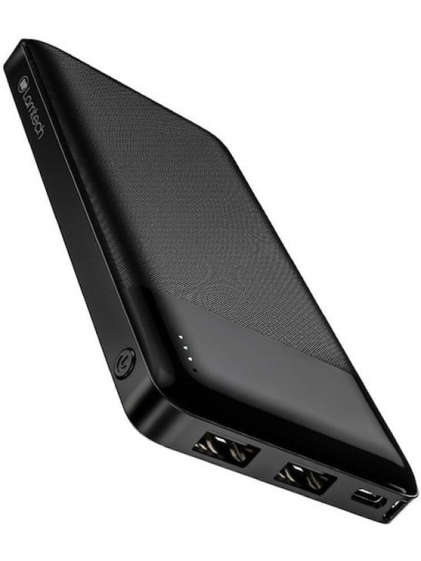 POWER BANK LAMTECH LAM 980848 10.000 Mah DUAL USB BLACK POWER BANK LAMTECH LAM 980848 10.000 Mah DUAL USB BLACK
