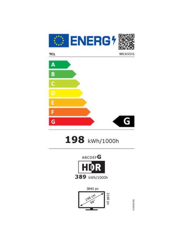 TCL Smart Τηλεόραση 98" 4K UHD QLED 98C655 HDR (2024) TCL Smart Τηλεόραση 98" 4K UHD QLED 98C655 HDR (2024)