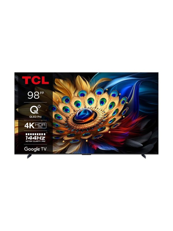 TCL Smart Τηλεόραση 98" 4K UHD QLED 98C655 HDR (2024) TCL Smart Τηλεόραση 98" 4K UHD QLED 98C655 HDR (2024)