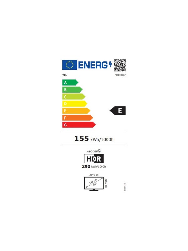 TCL QD-Mini LED 98C6K Smart Τηλεόραση 98" 4K UHD Mini LED HDR (2025) TCL QD-Mini LED 98C6K Smart Τηλεόραση 98" 4K UHD Mini LED HDR (2025)