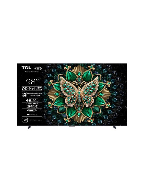 TCL QD-Mini LED 98C6K Smart Τηλεόραση 98" 4K UHD Mini LED HDR (2025) TCL QD-Mini LED 98C6K Smart Τηλεόραση 98" 4K UHD Mini LED HDR (2025)