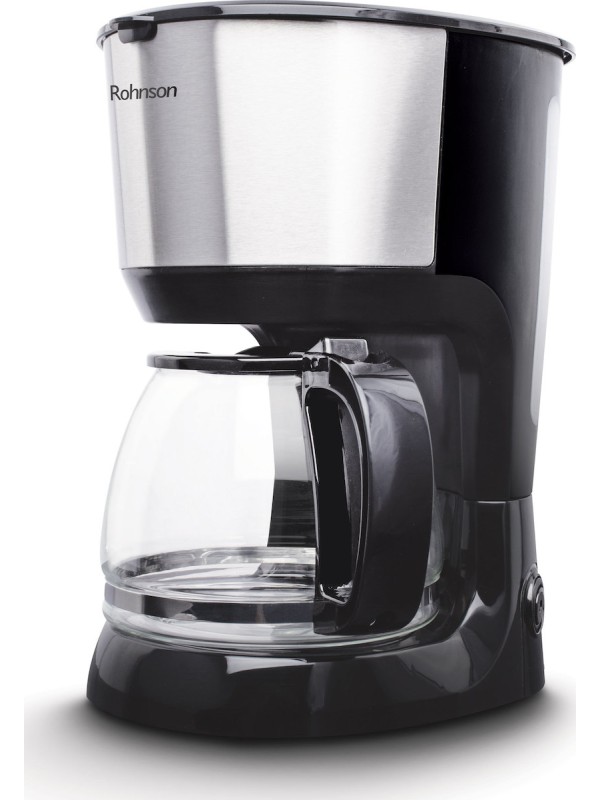 Rohnson Καφετιέρα Φίλτρου 750W Silver R-991