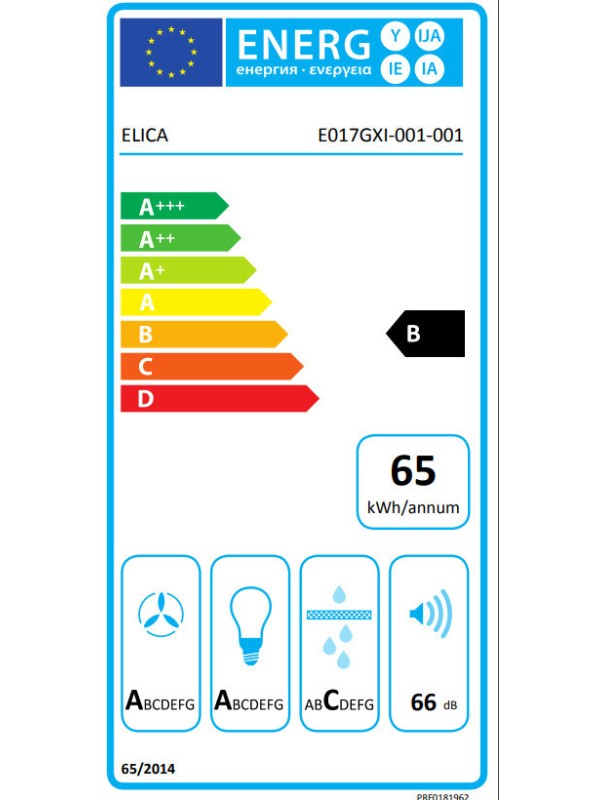 Elica Fold S IX/A/52 Μηχανισμός Απορρόφησης 52cm Inox