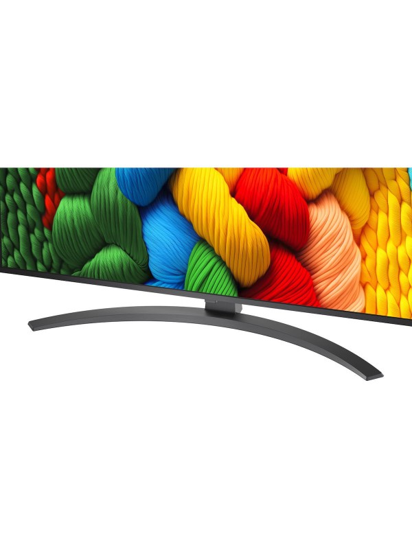 LG Smart Τηλεόραση 43" 4K UHD LED NanoCell AI NANO81 HDR (2025) 43NANO81A6A
