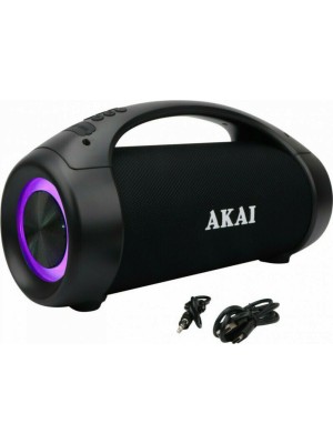 Akai ABTS-55 Ηχείο Bluetooth 50W με Ραδιόφωνο και Διάρκεια Μπαταρίας έως 3.8 ώρες Μαύρο Akai ABTS-55 Ηχείο Bluetooth 50W με Ραδιόφωνο και Διάρκεια Μπαταρίας έως 3.8 ώρες Μαύρο
