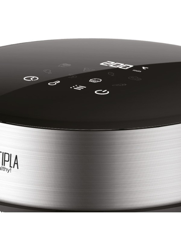 Gruppe ΑF-256 Multipla Eat Healthy Φριτέζα Αέρος με Αποσπώμενο Κάδο 2.5lt Μαύρη Gruppe ΑF-256 Multipla Eat Healthy Φριτέζα Αέρος με Αποσπώμενο Κάδο 2.5lt Μαύρη