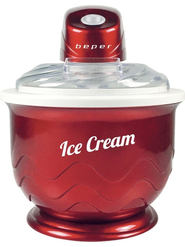 Beper Παγωτομηχανή BG-010Y 0.75lt Κόκκινη Beper Παγωτομηχανή BG-010Y 0.75lt Κόκκινη