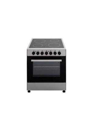 Robin BN-652 Κουζίνα 65lt με Κεραμικές Εστίες Π60εκ. Inox ΜΑΥΡΗ