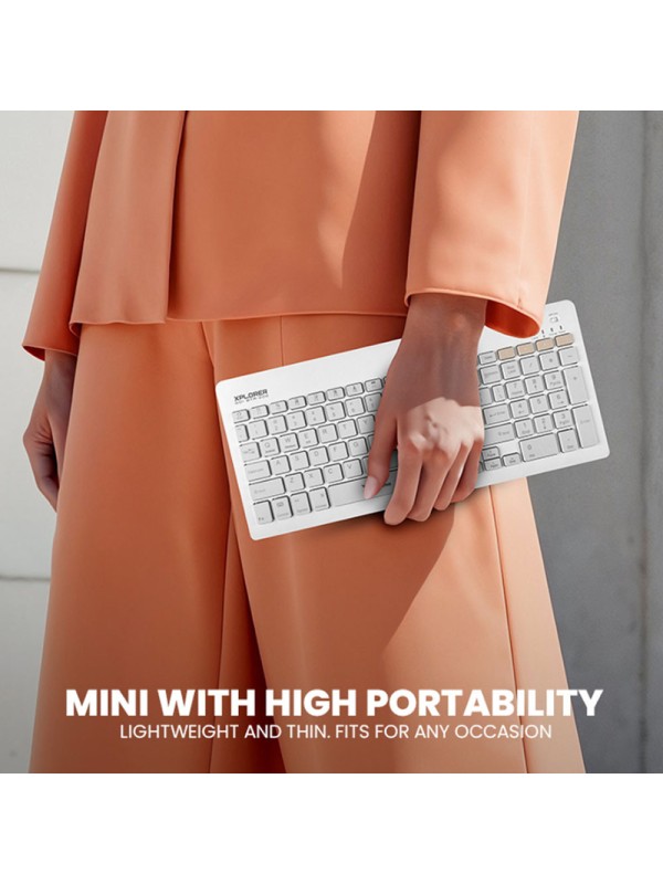 Alcatroz XPLORER GO BTR 200 ! Ασύρματο Bluetooth Πληκτρολόγιο για Tablet Αγγλικό US Mist Alcatroz XPLORER GO BTR 200 ! Ασύρματο Bluetooth Πληκτρολόγιο για Tablet Αγγλικό US Mist