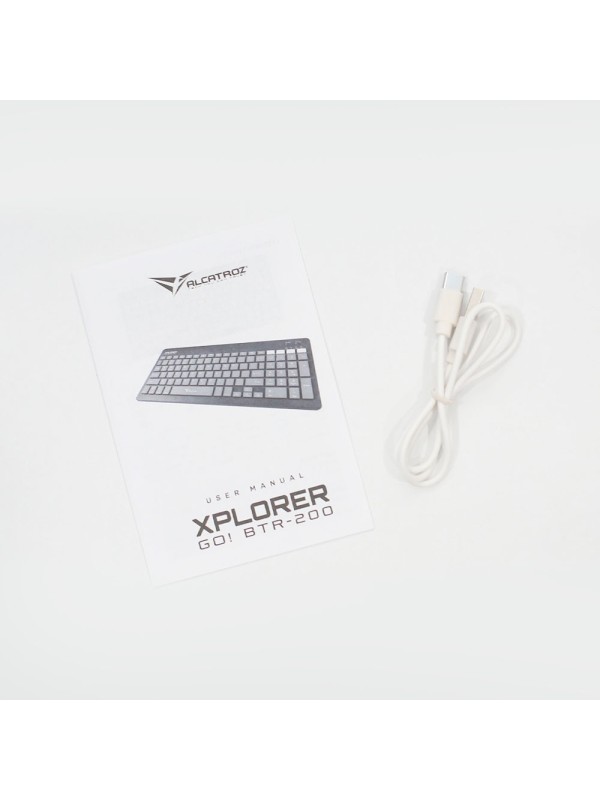 Alcatroz XPLORER GO BTR 200 ! Ασύρματο Bluetooth Πληκτρολόγιο για Tablet Αγγλικό US Mist Alcatroz XPLORER GO BTR 200 ! Ασύρματο Bluetooth Πληκτρολόγιο για Tablet Αγγλικό US Mist