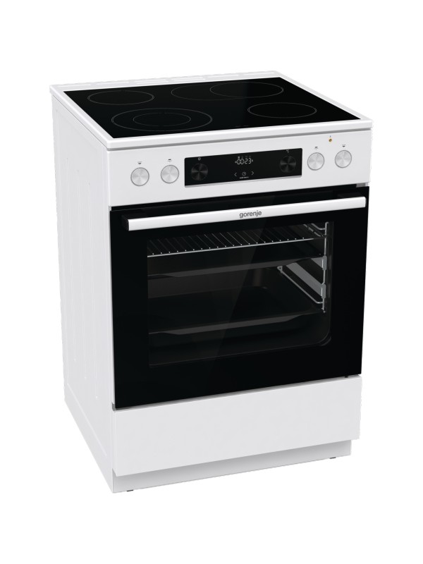 Gorenje Κουζίνα GECS 6 C 70 WPA 71lt με Κεραμικές Εστίες Π60εκ. Λευκή Gorenje Κουζίνα GECS 6 C 70 WPA 71lt με Κεραμικές Εστίες Π60εκ. Λευκή