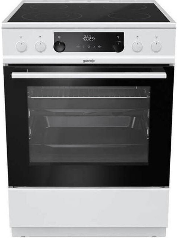 Gorenje Κουζίνα GECS 6 C 70 WPA 71lt με Κεραμικές Εστίες Π60εκ. Λευκή Gorenje Κουζίνα GECS 6 C 70 WPA 71lt με Κεραμικές Εστίες Π60εκ. Λευκή