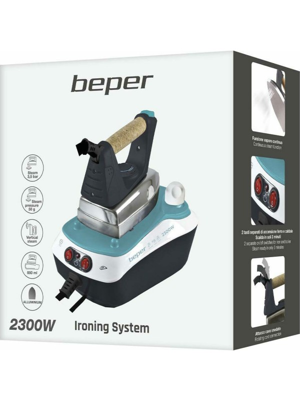 Beper Σύστημα σιδερώματος ατμού 2300W Max P204CAL001 Beper Σύστημα σιδερώματος ατμού 2300W Max P204CAL001