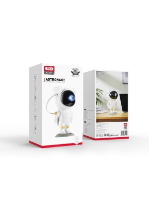 XO Παιδικό Φωτιστικό Projector με Προβολή Αστεριών Λευκό 21x11cm