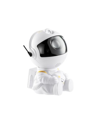 XO XO CF4  MINI Παιδικό Φωτιστικό Projector Astronaut Sky Λευκό 8.5x5x7.6εκ.