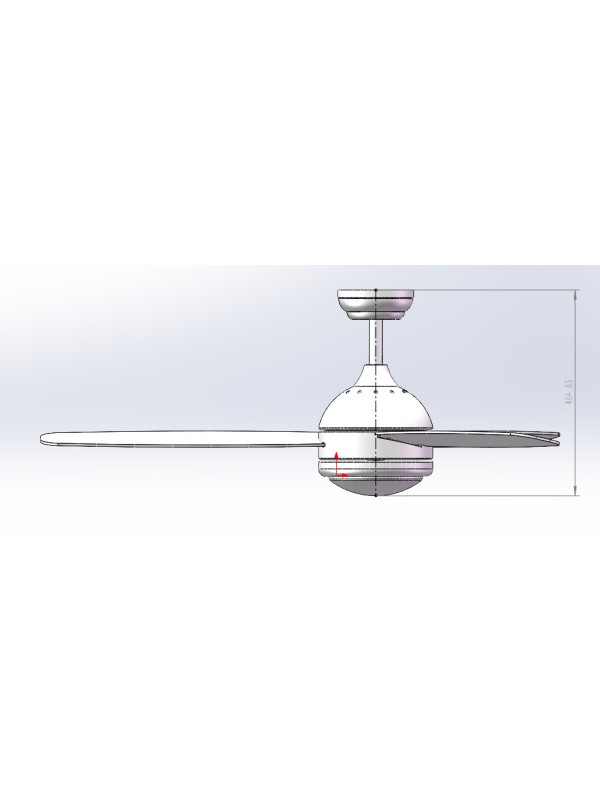IQ CF-4812 Ανεμιστήρας Οροφής 122cm με Φως και Τηλεχειριστήριο Ασημί IQ CF-4812 Ανεμιστήρας Οροφής 122cm με Φως και Τηλεχειριστήριο Ασημί