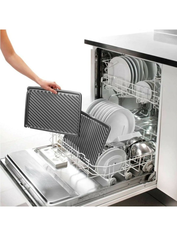 De'Longhi CG196.BK Τοστιέρα Γκριλιέρα με Αποσπώμενες Πλάκες 1600W Μαύρη De'Longhi CG196.BK Τοστιέρα Γκριλιέρα με Αποσπώμενες Πλάκες 1600W Μαύρη