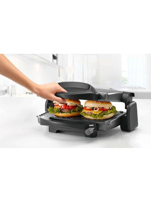 De'Longhi CG196.BK Τοστιέρα Γκριλιέρα με Αποσπώμενες Πλάκες 1600W Μαύρη De'Longhi CG196.BK Τοστιέρα Γκριλιέρα με Αποσπώμενες Πλάκες 1600W Μαύρη