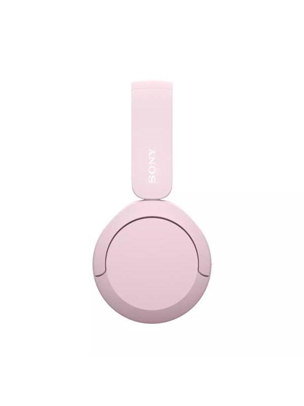 Sony WH-CH520 Ασύρματα / Ενσύρματα On Ear Ακουστικά με 50 ώρες Λειτουργίας και Quick Charge Ροζ