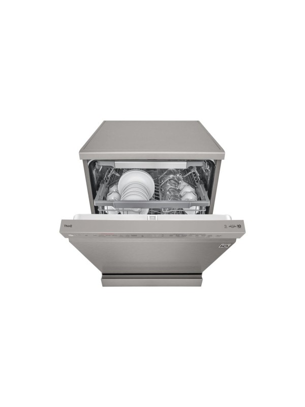 LG DF 365 FPS APZQEMS Ελεύθερο Πλυντήριο Πιάτων με Wi-Fi για 14 Σερβίτσια QuadWash Π60xY85εκ. Inox LG DF 365 FPS APZQEMS Ελεύθερο Πλυντήριο Πιάτων με Wi-Fi για 14 Σερβίτσια QuadWash Π60xY85εκ. Inox