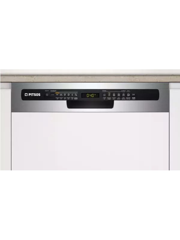 Pitsos DIF 60 I 01 Εντοιχιζόμενο Πλυντήριο Πιάτων με Wi-Fi για 12 Σερβίτσια Π59.8xY81.5εκ. Inox Pitsos DIF 60 I 01 Εντοιχιζόμενο Πλυντήριο Πιάτων με Wi-Fi για 12 Σερβίτσια Π59.8xY81.5εκ. Inox