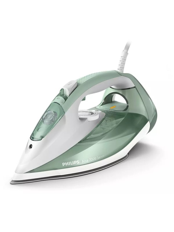 Philips Azur Σίδερο Ατμού 2600W με Αντικολλητική Πλάκα και Συνεχόμενη Παροχή Ατμού 45gr/min Green Κωδικός: DST7012/70 Philips Azur Σίδερο Ατμού 2600W με Αντικολλητική Πλάκα και Συνεχόμενη Παροχή Ατμού 45gr/min Green Κωδικός: DST7012/70