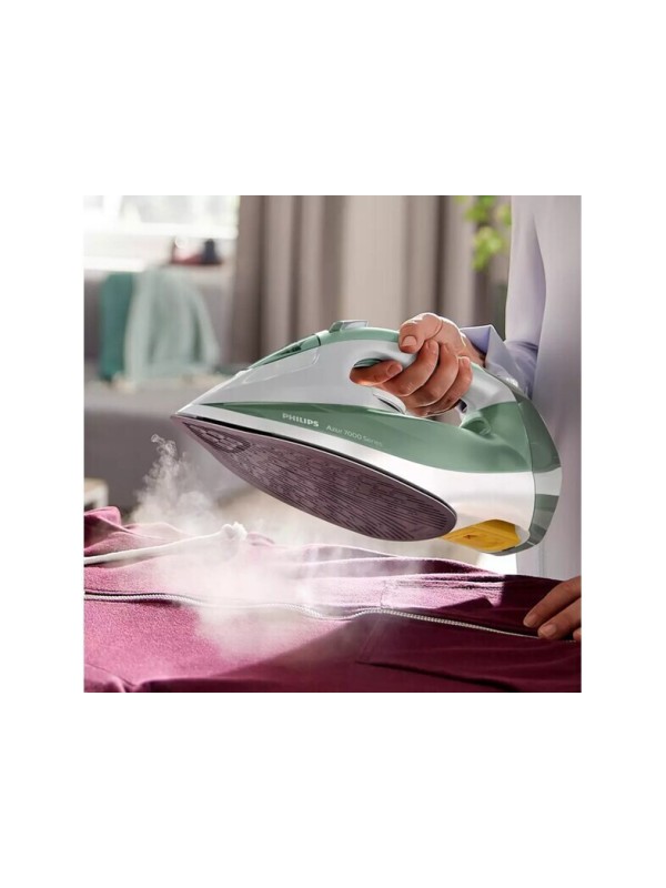 Philips Azur Σίδερο Ατμού 2600W με Αντικολλητική Πλάκα και Συνεχόμενη Παροχή Ατμού 45gr/min Green Κωδικός: DST7012/70 Philips Azur Σίδερο Ατμού 2600W με Αντικολλητική Πλάκα και Συνεχόμενη Παροχή Ατμού 45gr/min Green Κωδικός: DST7012/70