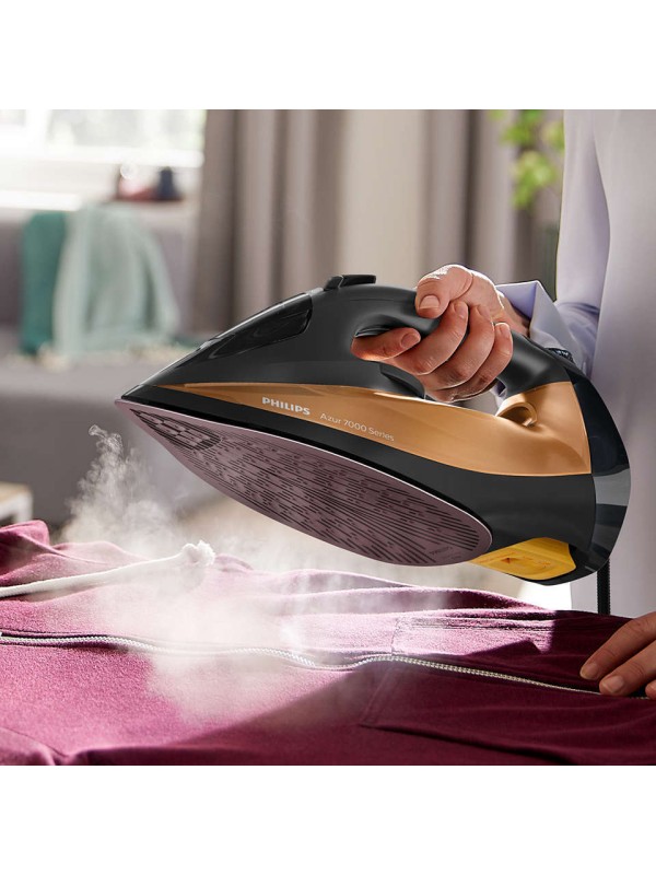 Philips Steamglide Σίδερο Ατμού 2800W με Αντικολλητική Πλάκα και Συνεχόμενη Παροχή Ατμού 50gr/min Κωδικός: DST7040/80 Philips Steamglide Σίδερο Ατμού 2800W με Αντικολλητική Πλάκα και Συνεχόμενη Παροχή Ατμού 50gr/min Κωδικός: DST7040/80