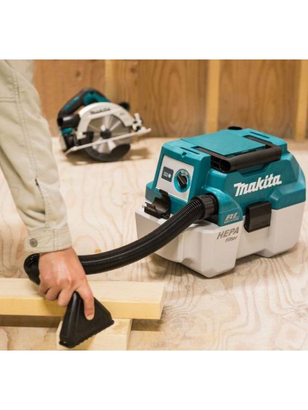 Makita Επαναφορτιζόμενο Σκουπάκι Χειρός 18V Χωρίς Φορτιστή και Μπαταρία Τιρκουάζ DVC750 LZX1 Makita Επαναφορτιζόμενο Σκουπάκι Χειρός 18V Χωρίς Φορτιστή και Μπαταρία Τιρκουάζ DVC750 LZX1