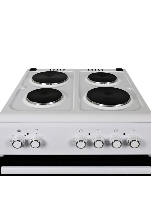 Muhler ELC-600 Ε Κουζίνα 64lt με Εμαγιέ Εστίες Π60εκ. Λευκή Muhler ELC-600 Ε Κουζίνα 64lt με Εμαγιέ Εστίες Π60εκ. Λευκή