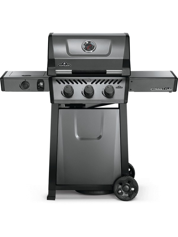 Napoleon Freestyle 365 Ψησταριά Υγραερίου Μαντεμένιας Σχάρας 51x45εκ. με 3 Εστίες 15kW και Πλαϊνό Μάτι Napoleon Freestyle 365 Ψησταριά Υγραερίου Μαντεμένιας Σχάρας 51x45εκ. με 3 Εστίες 15kW και Πλαϊνό Μάτι