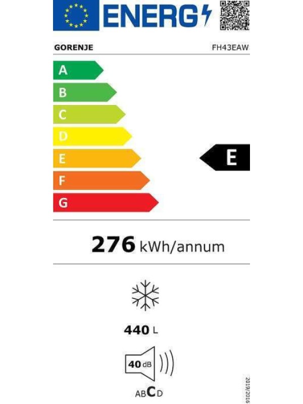 Gorenje FH 43 EAW Καταψύκτης Μπαούλο 440lt Gorenje FH 43 EAW Καταψύκτης Μπαούλο 440lt