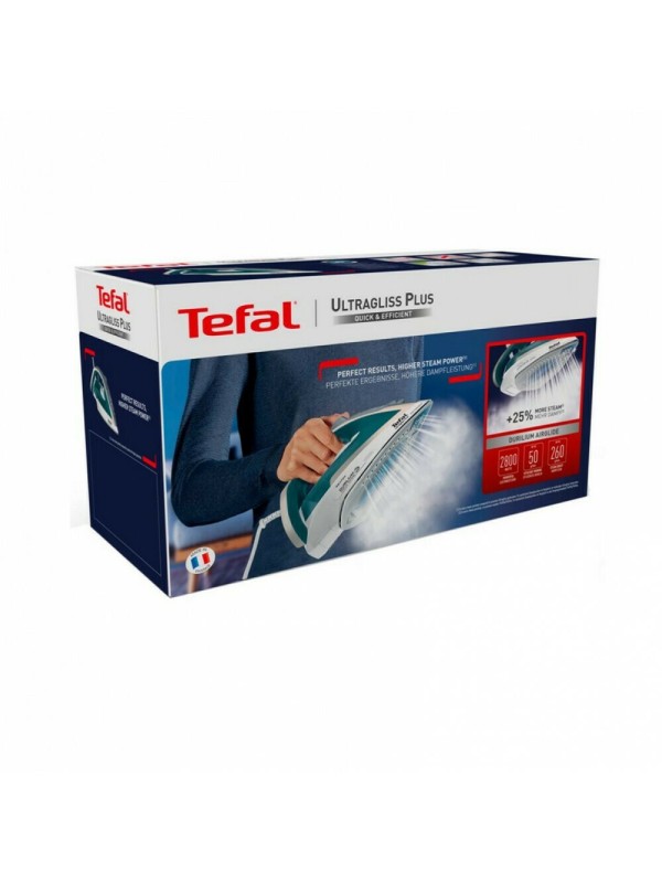 Tefal Ultragliss Plus Σίδερο Ατμού 2800W με Συνεχόμενη Παροχή Ατμού 50gr/min Κωδικός: FV6813 Tefal Ultragliss Plus Σίδερο Ατμού 2800W με Συνεχόμενη Παροχή Ατμού 50gr/min Κωδικός: FV6813