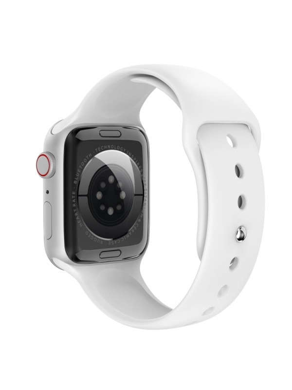 Platinet PSMART29W Smartwatch με Παλμογράφο (Λευκό)