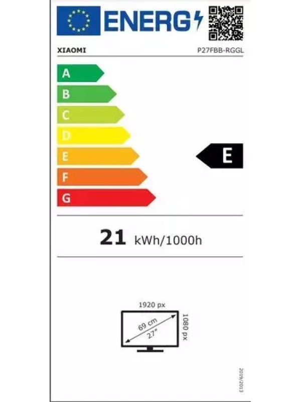 Xiaomi G27i IPS Gaming Monitor 27" FHD 1920x1080 165Hz με Χρόνο Απόκρισης 1ms GTG Xiaomi G27i IPS Gaming Monitor 27" FHD 1920x1080 165Hz με Χρόνο Απόκρισης 1ms GTG