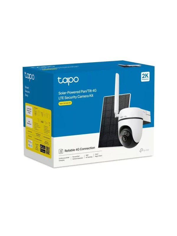 TP-LINK Tapo C615G KIT v1 IP Κάμερα Παρακολούθησης 4G Full HD+ 3MP Αδιάβροχη Μπαταρίας TP-LINK Tapo C615G KIT v1 IP Κάμερα Παρακολούθησης 4G Full HD+ 3MP Αδιάβροχη Μπαταρίας