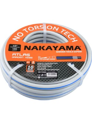 Nakayama Λάστιχο Ποτίσματος Atlas 3 GH4400 5/8" 15m 024033