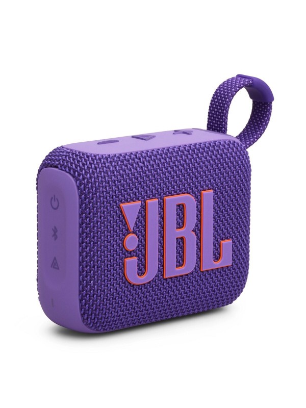 JBL Go 4 Αδιάβροχο Ηχείο Bluetooth 4.2W με Διάρκεια Μπαταρίας έως 7 ώρες Μωβ JBL Go 4 Αδιάβροχο Ηχείο Bluetooth 4.2W με Διάρκεια Μπαταρίας έως 7 ώρες Μωβ