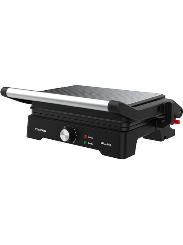 Taurus Τοστιέρα Γκριλιέρα  GR 1500W Inox