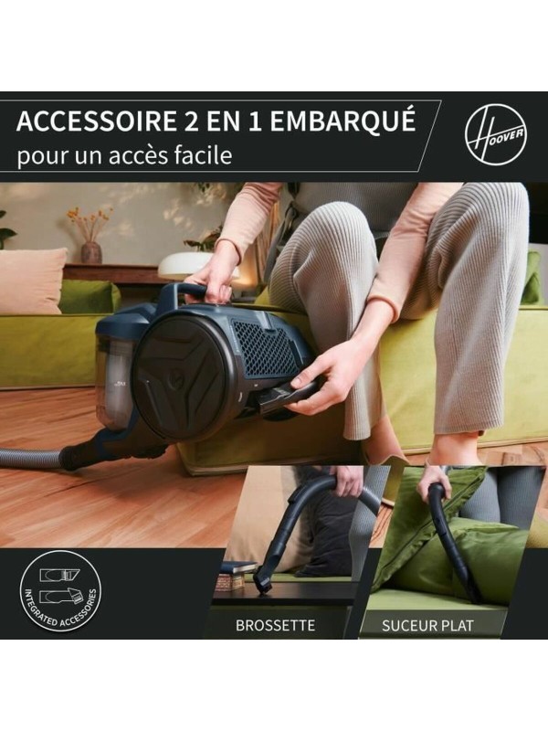 Hoover HP110HM 011 Ηλεκτρική Σκούπα 700W με Κάδο 2lt Μπλε Hoover HP110HM 011 Ηλεκτρική Σκούπα 700W με Κάδο 2lt Μπλε