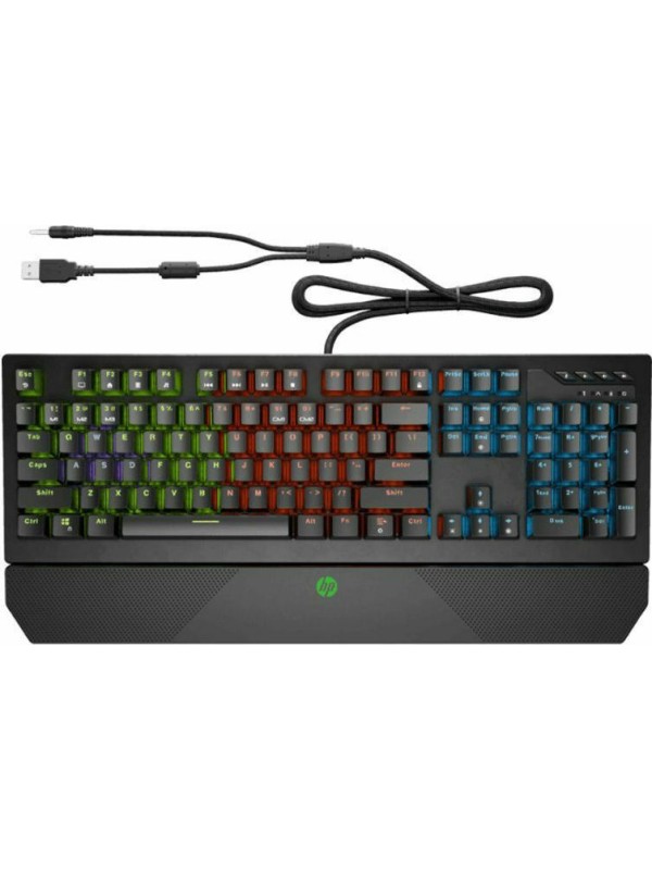 HP Pavilion 800 Gaming Μηχανικό Πληκτρολόγιο με Custom διακόπτες και Φωτιζόμενα πλήκτρα (Αγγλικό US) 0472493 HP Pavilion 800 Gaming Μηχανικό Πληκτρολόγιο με Custom διακόπτες και Φωτιζόμενα πλήκτρα (Αγγλικό US) 0472493