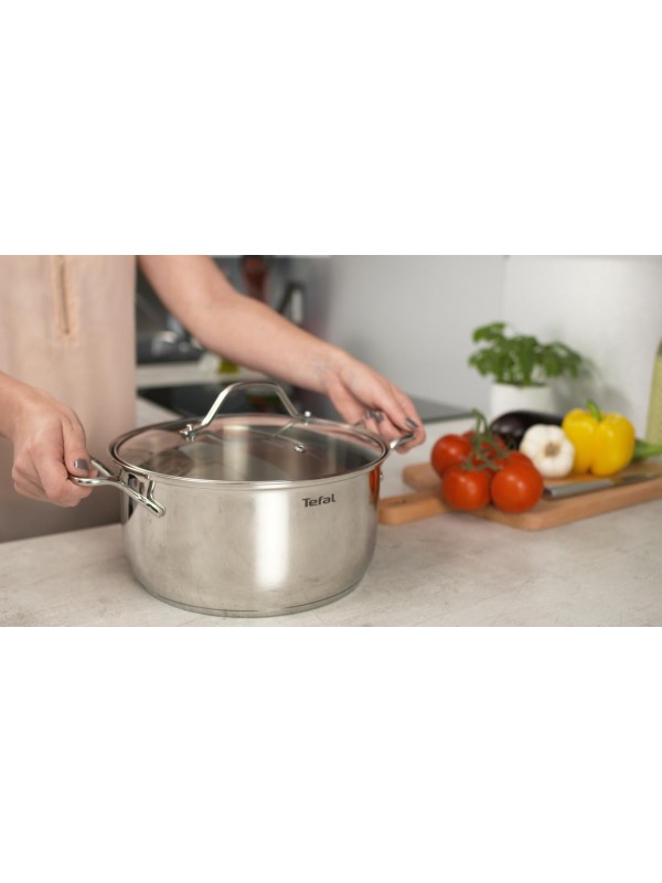 Tefal Intuition Κατσαρόλα Μαρμίτα Ανοξείδωτη 26cm7.9lt Tefal Intuition Κατσαρόλα Μαρμίτα Ανοξείδωτη 26cm7.9lt