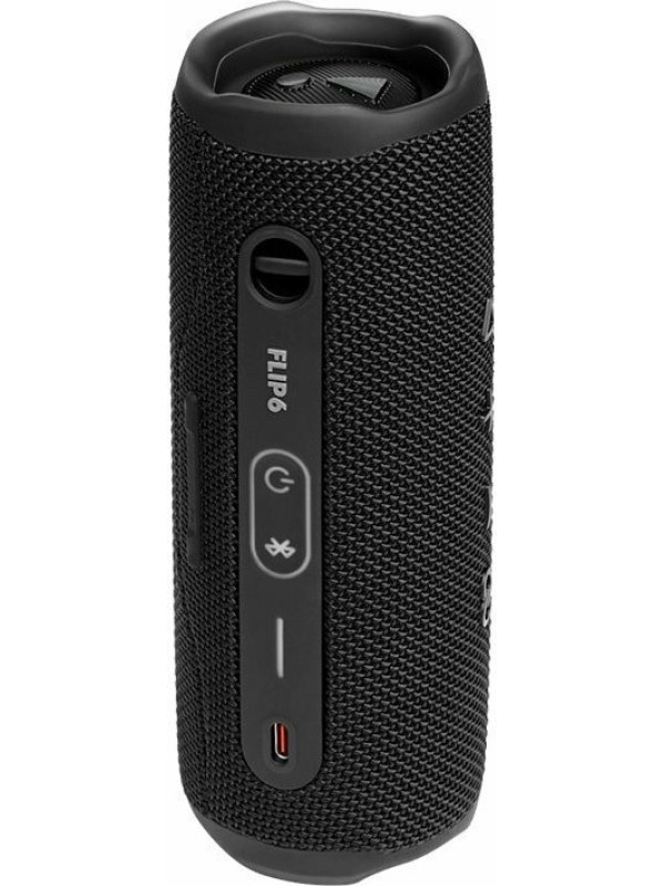 JBL Flip 6 Αδιάβροχο Ηχείο Bluetooth 30W με Διάρκεια Μπαταρίας έως 12 ώρες Μαύρο