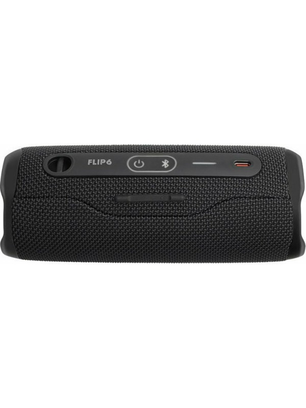 JBL Flip 6 Αδιάβροχο Ηχείο Bluetooth 30W με Διάρκεια Μπαταρίας έως 12 ώρες Μαύρο