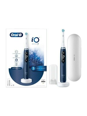 Oral-B IO Series 7 Ηλεκτρική Οδοντόβουρτσα με Χρονομετρητή, Αισθητήρα Πίεσης και Θήκη Ταξιδίου Sapphire Blue Oral-B IO Series 7 Ηλεκτρική Οδοντόβουρτσα με Χρονομετρητή, Αισθητήρα Πίεσης και Θήκη Ταξιδίου Sapphire Blue