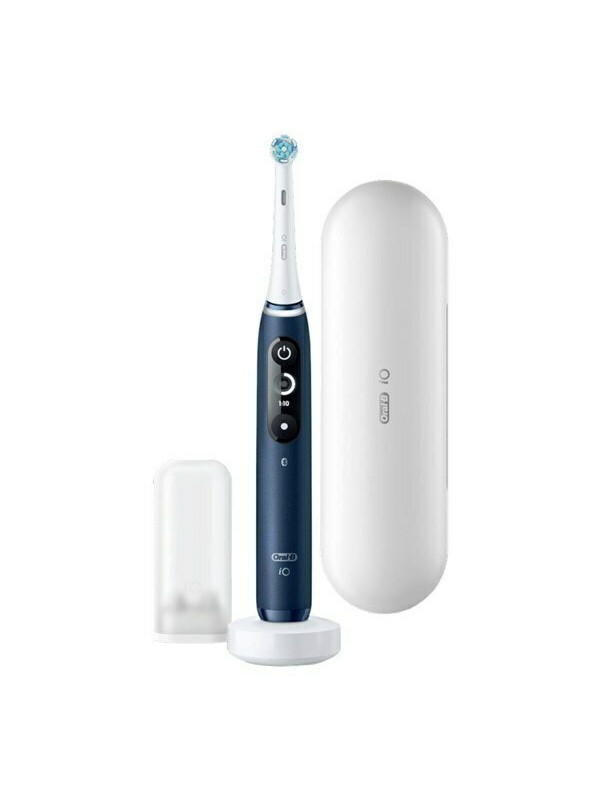 Oral-B IO Series 7 Ηλεκτρική Οδοντόβουρτσα με Χρονομετρητή, Αισθητήρα Πίεσης και Θήκη Ταξιδίου Sapphire Blue Oral-B IO Series 7 Ηλεκτρική Οδοντόβουρτσα με Χρονομετρητή, Αισθητήρα Πίεσης και Θήκη Ταξιδίου Sapphire Blue