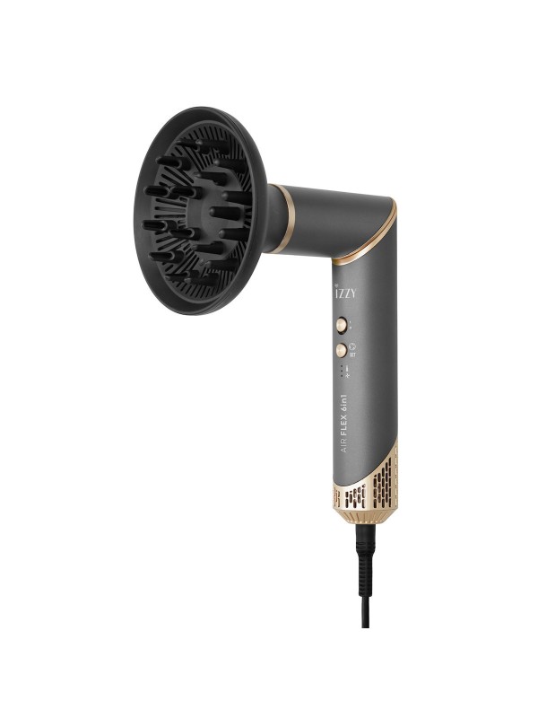 Izzy Multistyler Airflex 6 in 1 Ηλεκτρική Βούρτσα με Αέρα για Ίσιωμα και Μπούκλες IZ-7212 1500W Izzy Multistyler Airflex 6 in 1 Ηλεκτρική Βούρτσα με Αέρα για Ίσιωμα και Μπούκλες IZ-7212 1500W