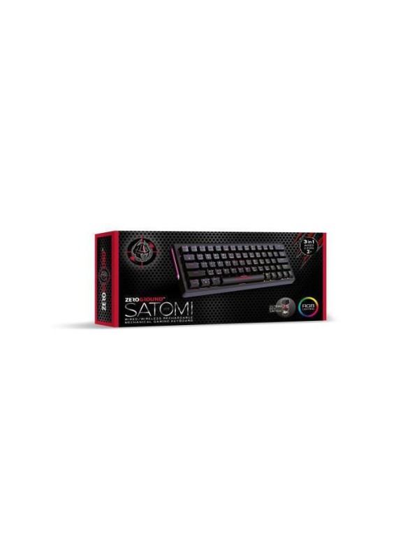 Zeroground KB-3700G SATOMI v2.0 Gaming Μηχανικό Πληκτρολόγιο με Outemu Red διακόπτες και RGB φωτισμό (Αγγλικό US) Κόκκινο Zeroground KB-3700G SATOMI v2.0 Gaming Μηχανικό Πληκτρολόγιο με Outemu Red διακόπτες και RGB φωτισμό (Αγγλικό US) Κόκκινο