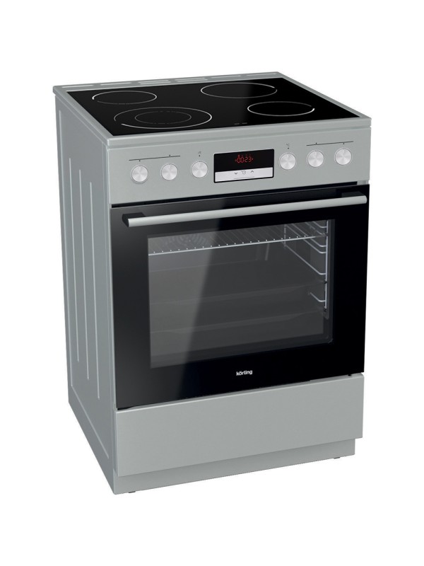 Korting KEC 6 C 60XPC Κουζίνα 71lt με Κεραμικές Εστίες Π60εκ. Inox Korting KEC 6 C 60XPC Κουζίνα 71lt με Κεραμικές Εστίες Π60εκ. Inox