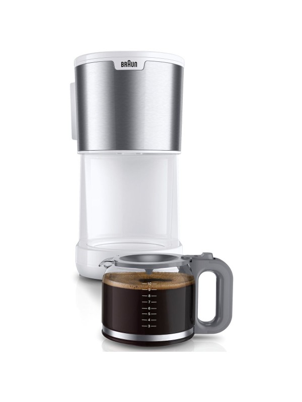 Braun KF 1500 Καφετιέρα Φίλτρου 1000W White Braun KF 1500 Καφετιέρα Φίλτρου 1000W White